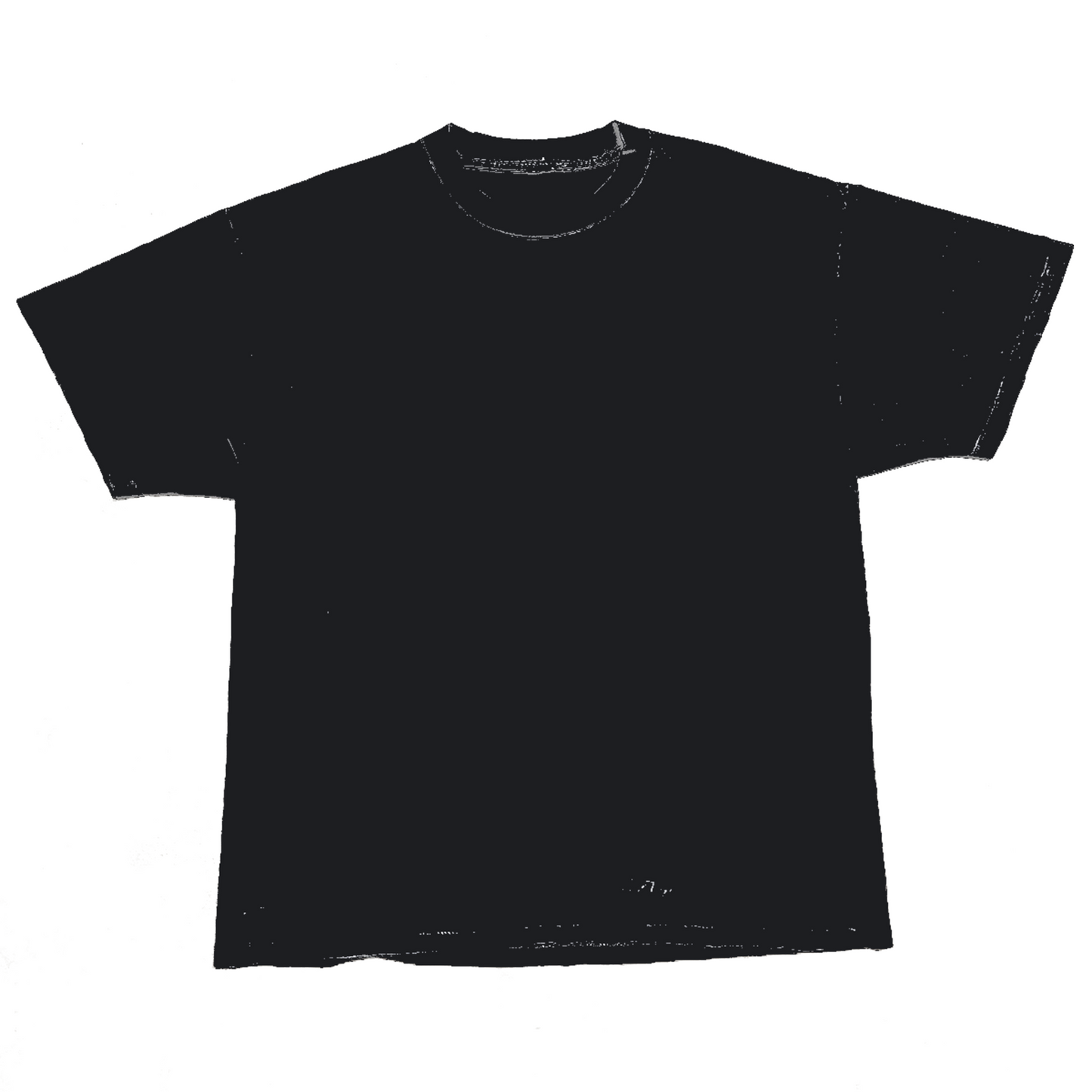 VINTAGE BLACK SINGLE STITCH TEE