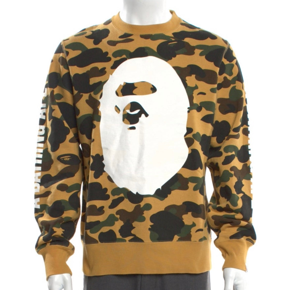 BIG APE HEAD CREWNECK