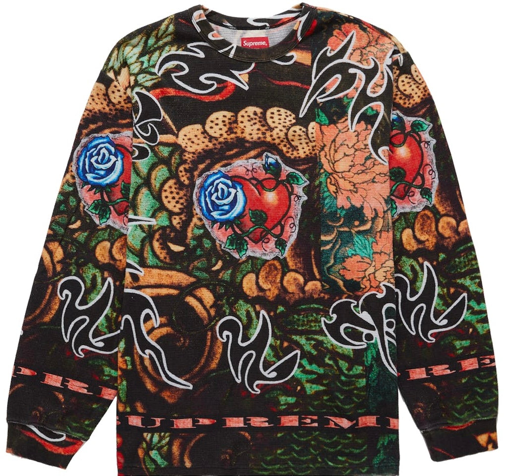SACRED HEART WAFFLE L/S