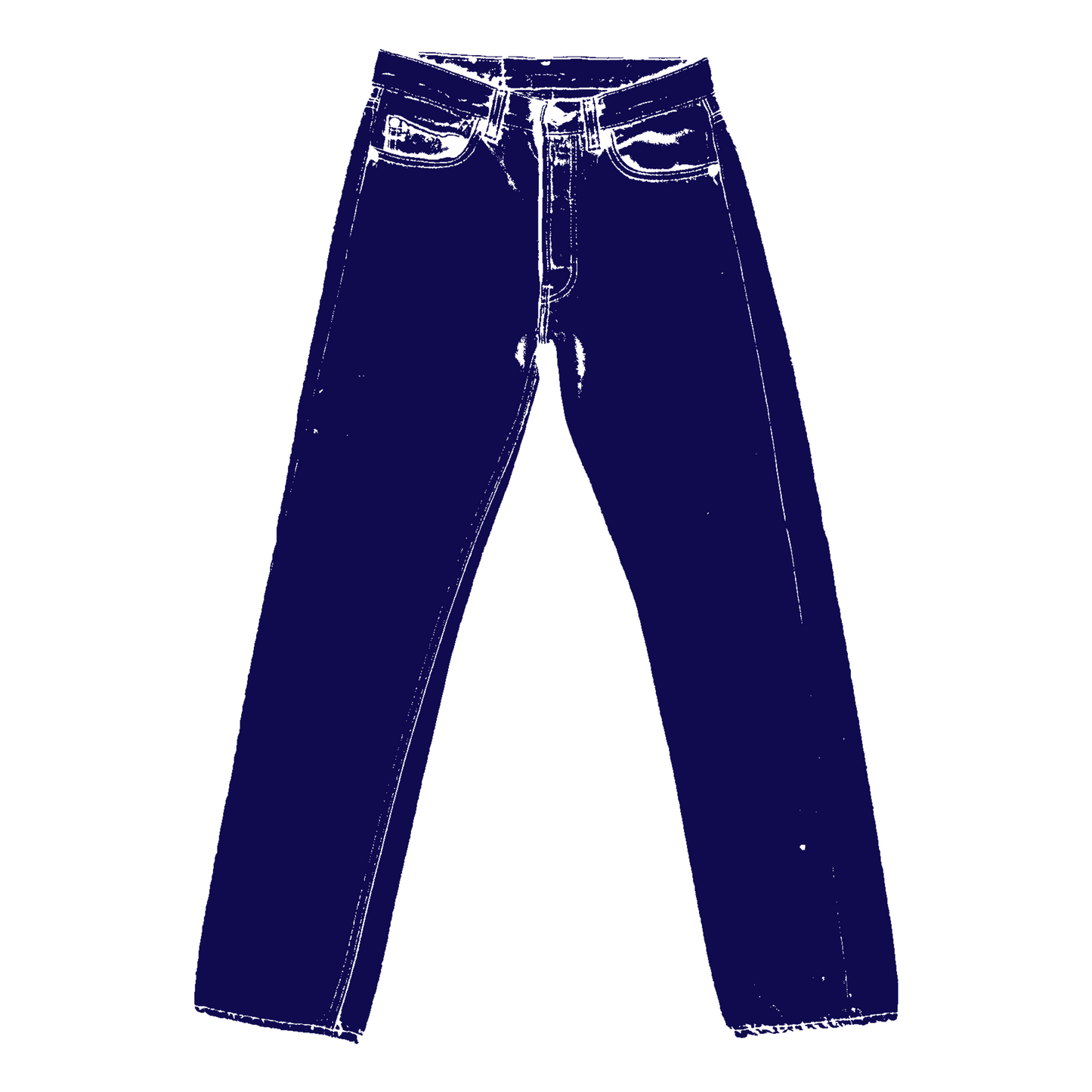 VINTAGE DARK WASH LEVIS 501 JEANS MADE IN USA