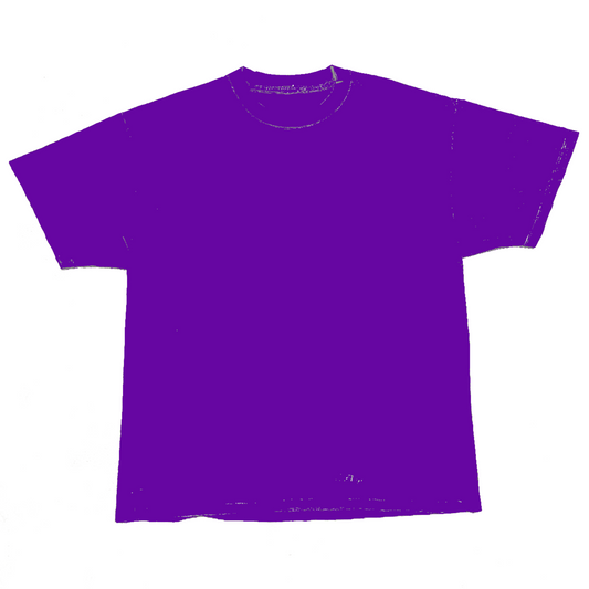 VINTAGE PURPLE SINGLE STITCH TEE