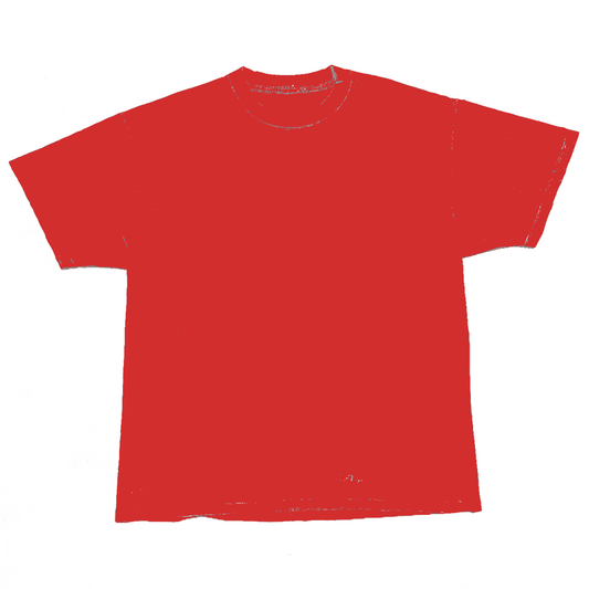 VINTAGE RED SINGLE STITCH TEE