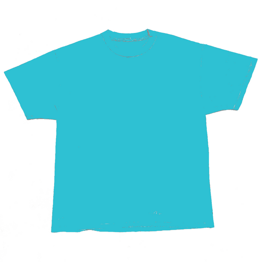 VINTAGE TEAL SINGLE STITCH TEE