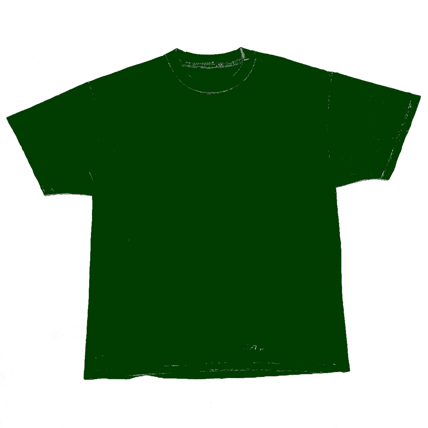 VINTAGE FOREST GREEN SINGLE STITCH TEE