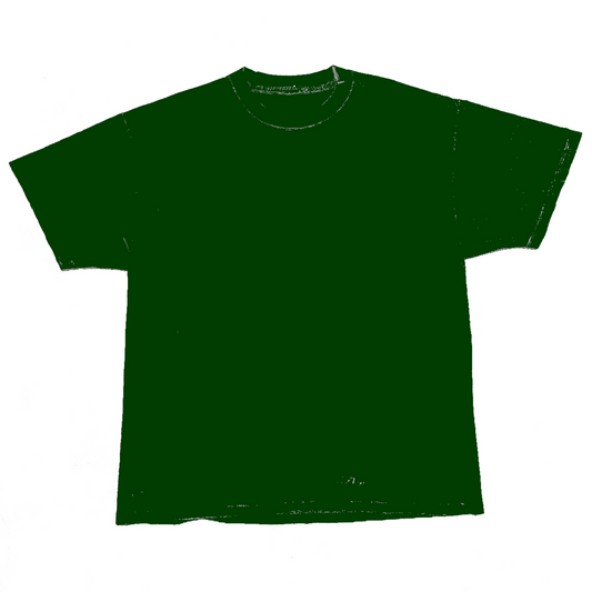 VINTAGE FOREST GREEN SINGLE STITCH TEE