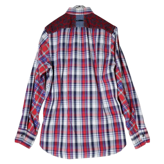 2010 PATCHWORK FLANNEL SHIRT
