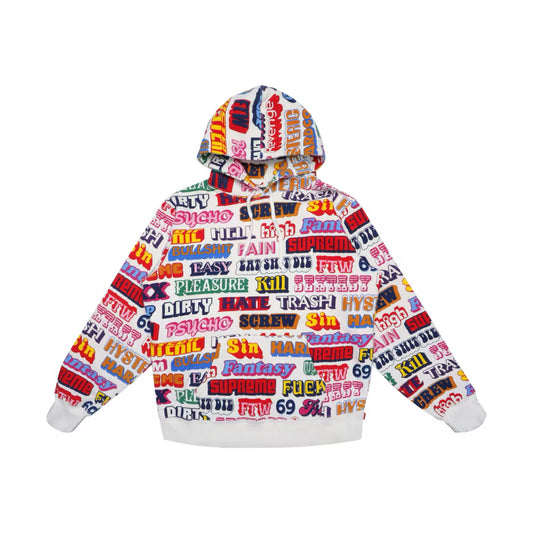 2017 TEXT HOODIE