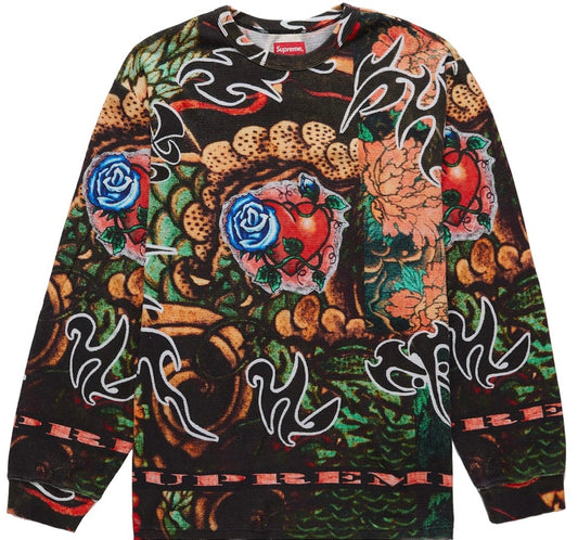 SACRED HEART WAFFLE L/S
