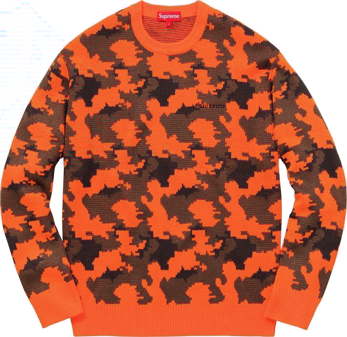 2016 CAMO SWEATER