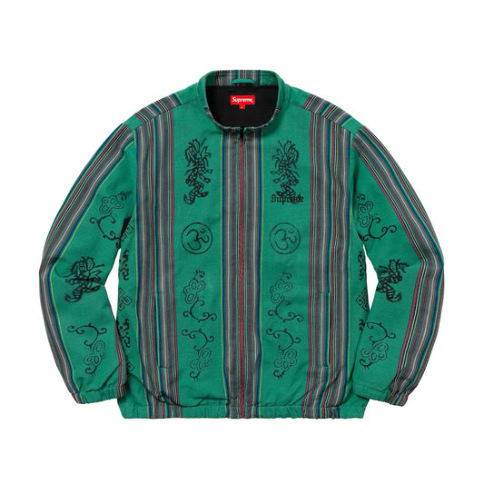 2018 WOVEN STRIPED BATIK JACKET