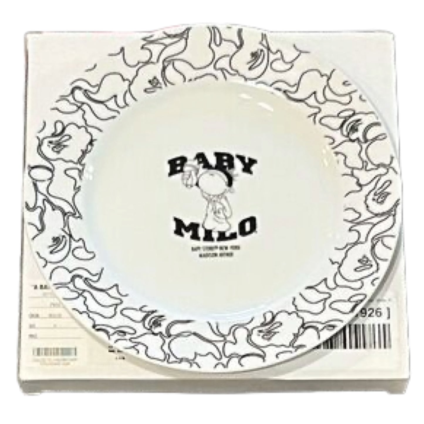 MADISON AVENUE BABY MILO PLATE